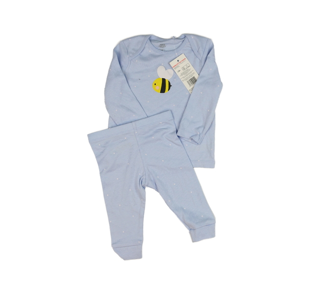 Nové modré triko a legíny s včeličkou F&F