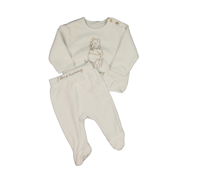 Bílé capáčky a triko Disney