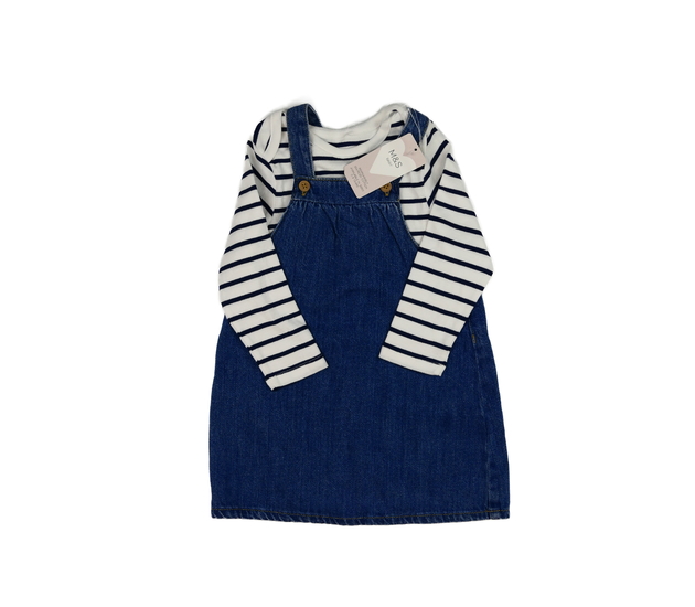 Nové riflové šaty a pruhované body M&S