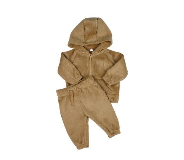 Hnědá teplá teplákovka F&F