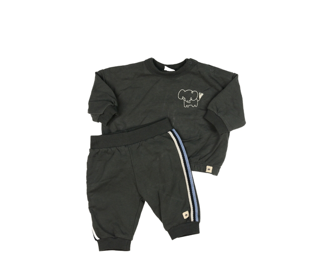 Šedá teplákovka se slonem Next