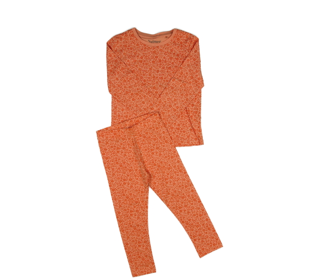 Oranžový květinový set Nutmeg