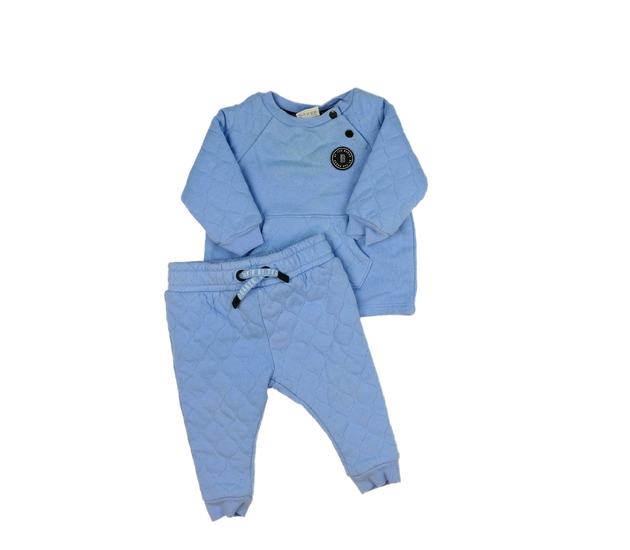 Modrá teplá teplákovka Baker