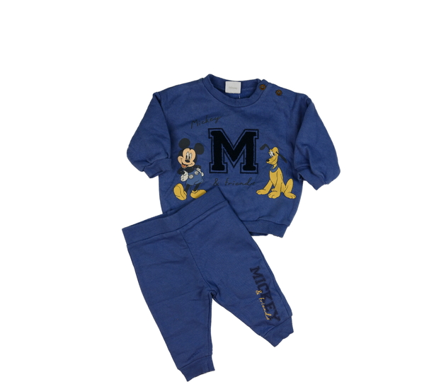 Modrá teplákovka Mickey Disney