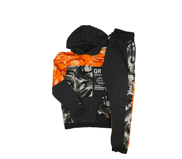 Vzorovaná tepláková souprava George