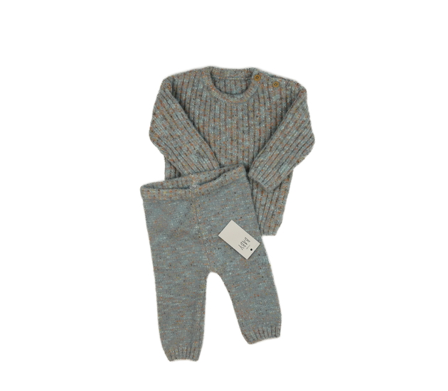 Nový modrý pletený set 2 ks George