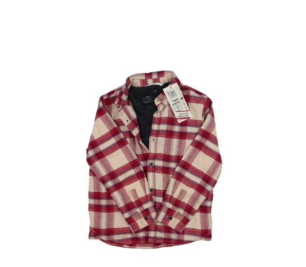 Nové tmavě šedé triko a košile M&S