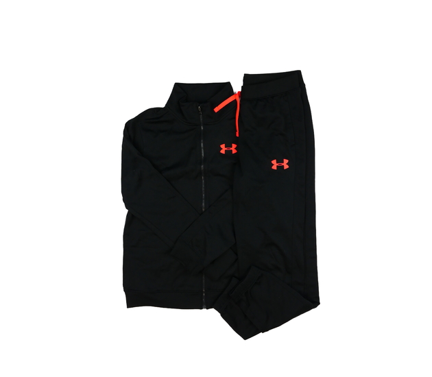 Černo-červená sportovní teplákovka Under Armour 