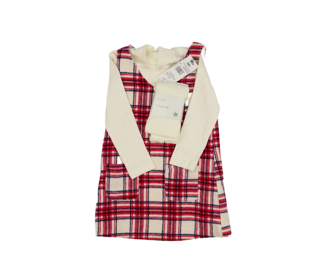 Nové šaty, triko a punčocháče F&F