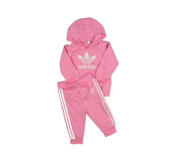 Růžová teplákovka Adidas 