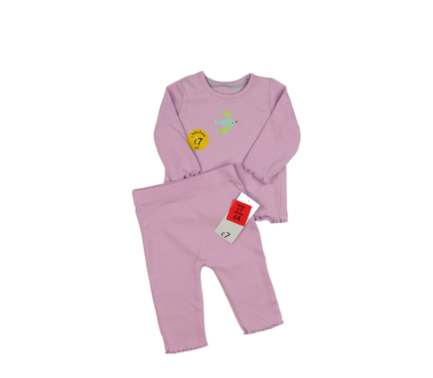 Nový fialový set s ptáčkem George