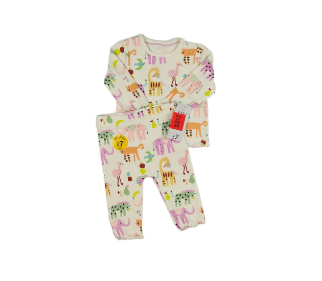 Nový krémový set se zvířátky George