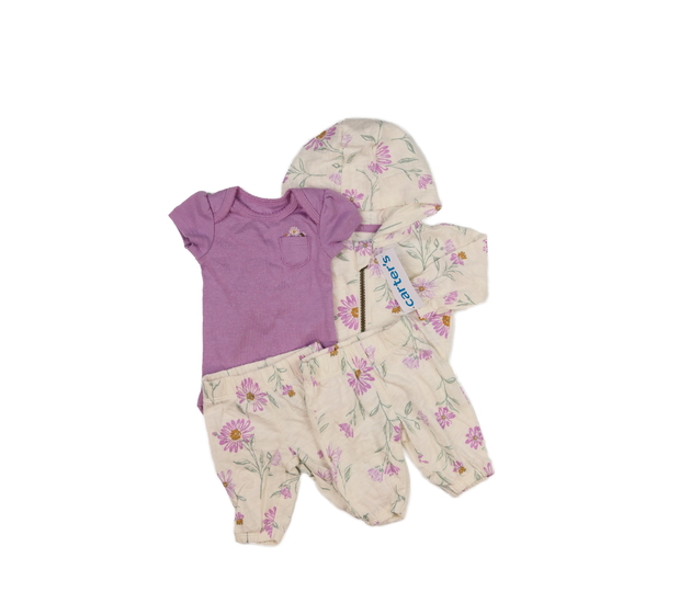 Nový květinový set 4 ks pro holčičku Carter´s 