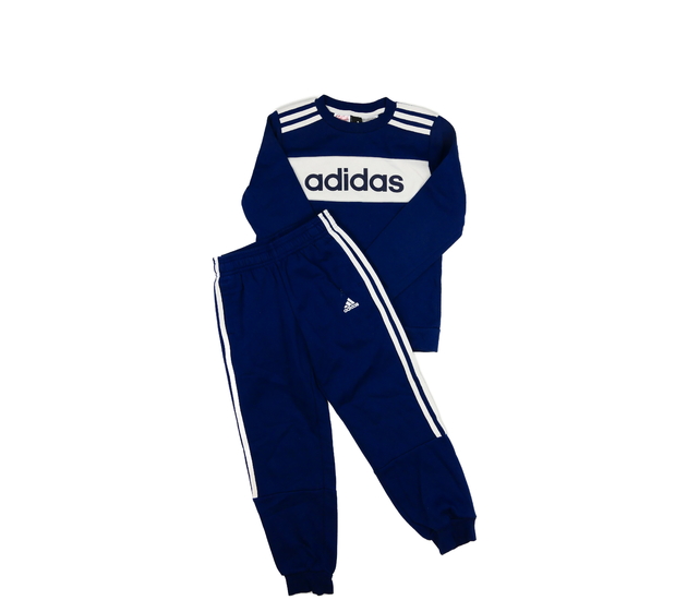 Tmavě modrá teplákovka Adidas 