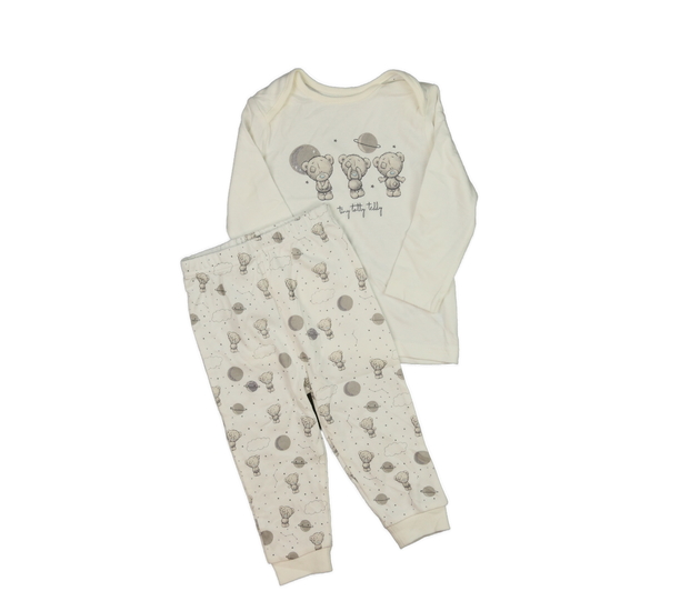 Roztomilé bílé triko a legíny George