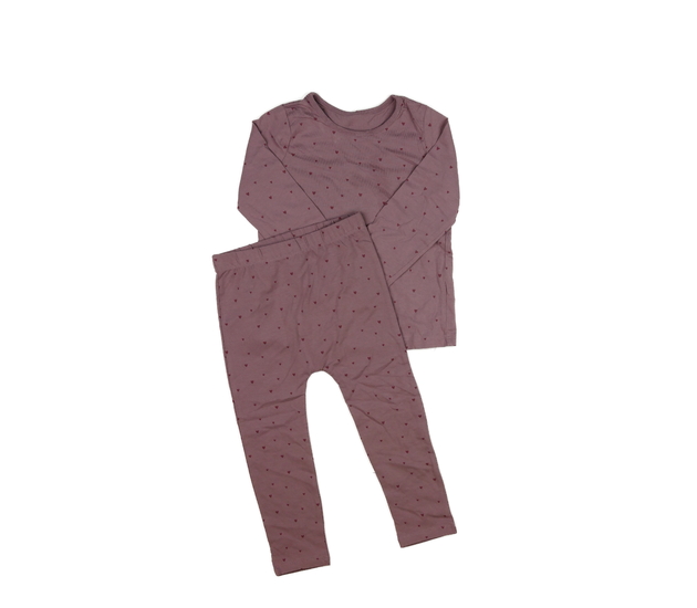 Fialové triko a legíny George