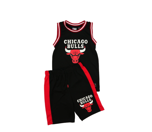 Černo-červený sportovní set NBA Primark 