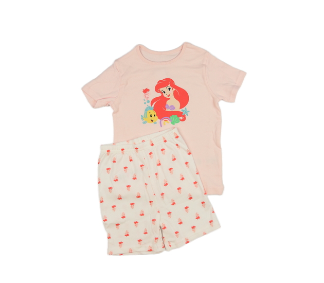 Růžové triko a kraťasy Disney George