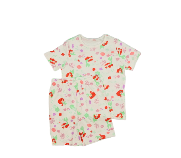 Bílý letní set Malá mořská víla Disney George