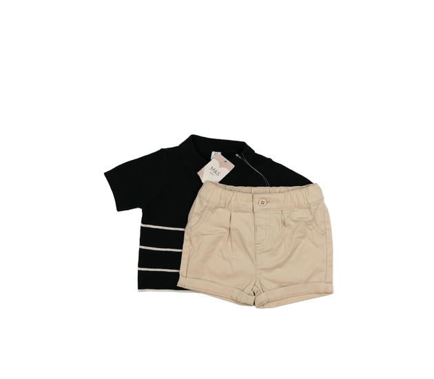 Nové teplé triko a hnědé kraťasy M&S