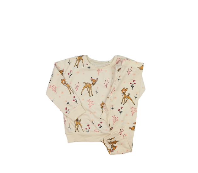 Krémová mikina a legíny Bambi Disney George