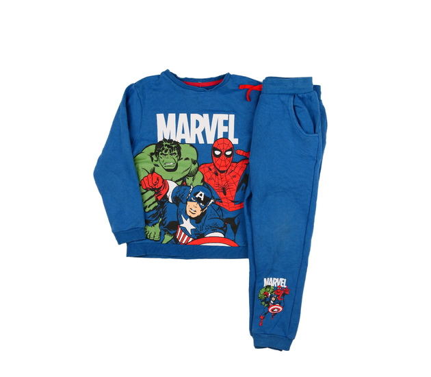 Modrá teplákovka Marvel George