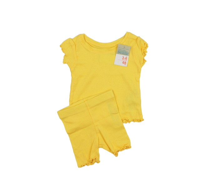 Nové žluté triko a kraťasy Primark 