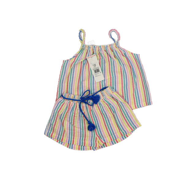 Nové pruhované tílko a kraťasy F&F