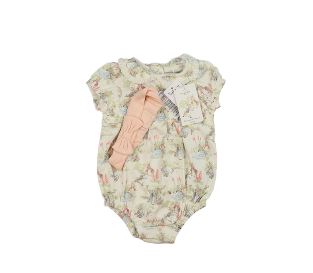 Nové krémové body a čelenka Králíček Petr Nutmeg