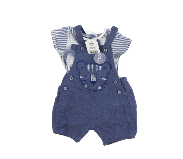 Nový modrý overal a body Next