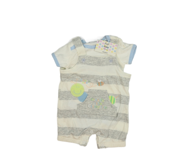 Nové krémové body a overal s housenkou F&F