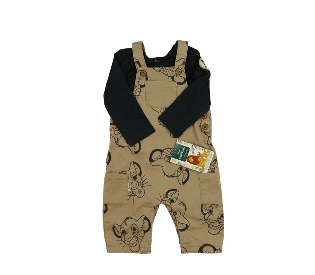 Nové tmavší triko a overal Lví Král Disney Primark