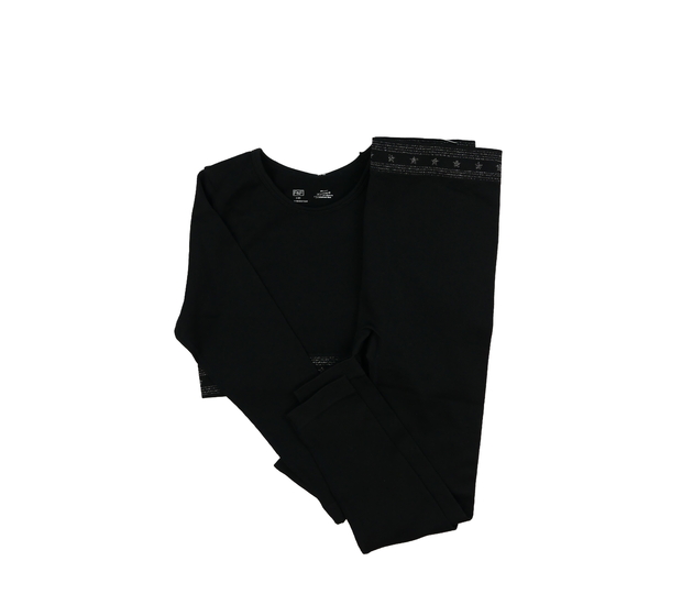 Nový černý crop top a legíny F&F