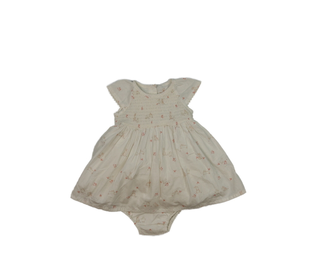 Nové světlé šaty a kalhotky se zvířátky Mothercare