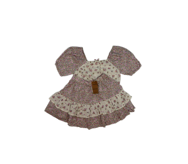 Nový květinový crop top a sukně Next