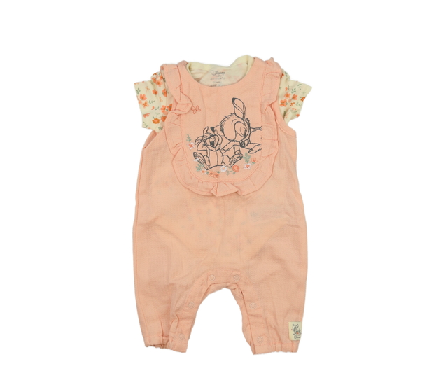 Růžový overal a krémové body Disney Primark 