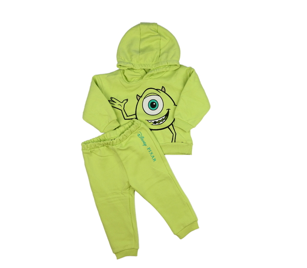 Zelená teplákovka Příšerky S.R.O. Disney Primark 