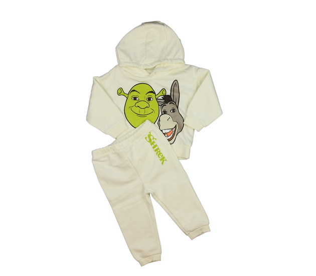 Krémová teplákovka Shrek Primark 