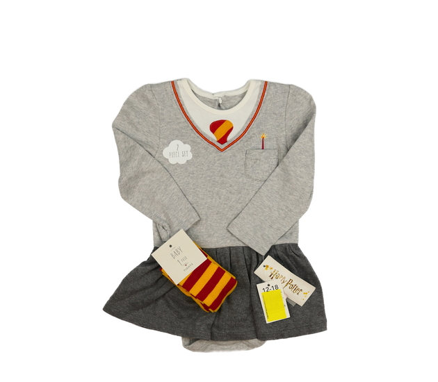 Nové šatové body a punčocháče Harry Potter George
