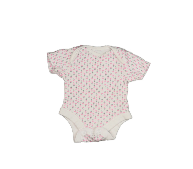 Světlé body s květinami F&F