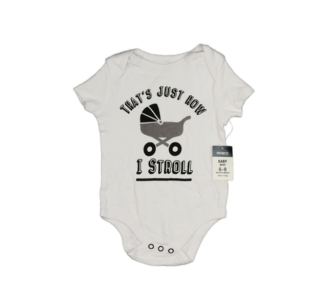 Nové bílé body s kočárkem 