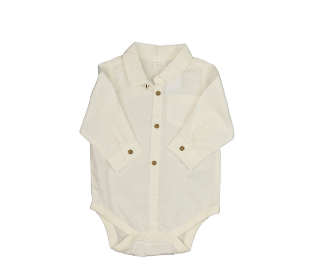 Krémové košilové body Next