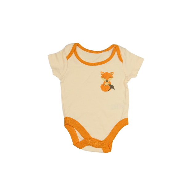 Oranžovobéžové body s liškou