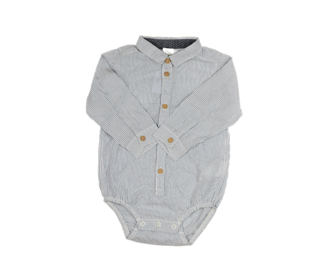 Pruhované body s límečkem H&M