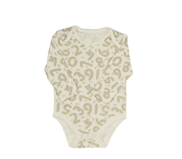 Krémové body s číslicemi