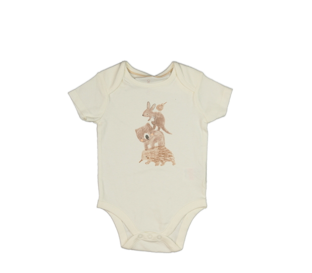 Krémové body se zvířátky Mothercare