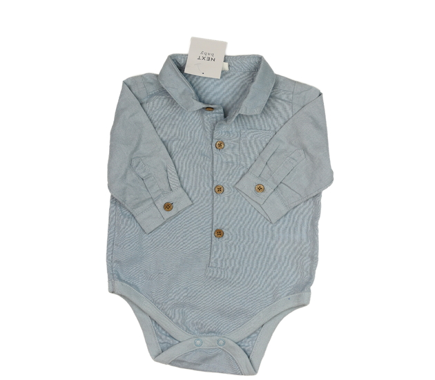 Nové modré košilové body Next