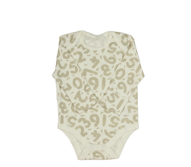 Krémové body s číslicemi