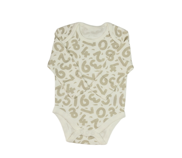 Krémové body s číslicemi