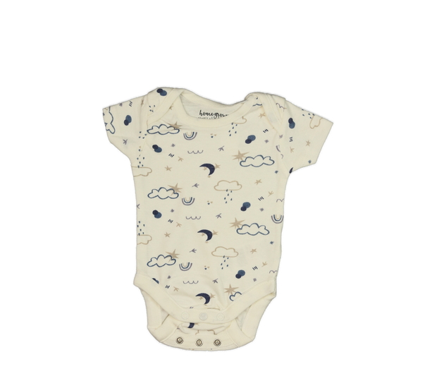 Krémové body s motivem oblohy